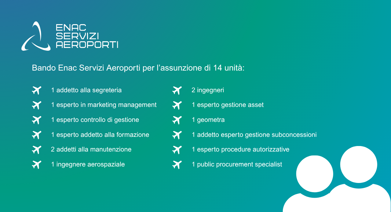 Nuovi avvisi di selezione del personale